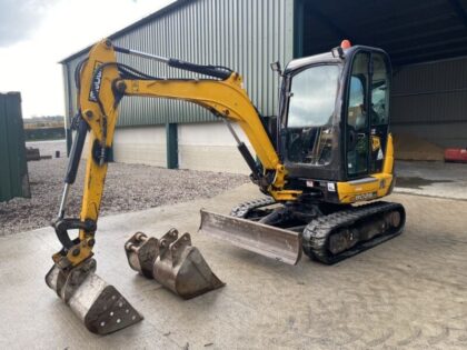 JCB 8026 CTS (2014) – Mini Pelle 2,6T – Cabine Climatisée – 3 265 h