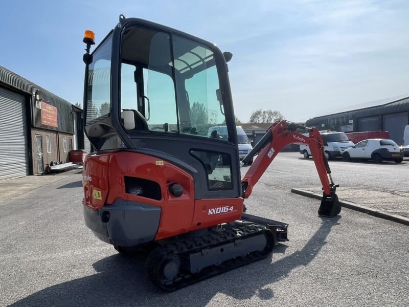Kubota KX016-4 (2013) – Mini-Pelle 1,6T – 2 971 h – Climatisée & Révisée – Image 3