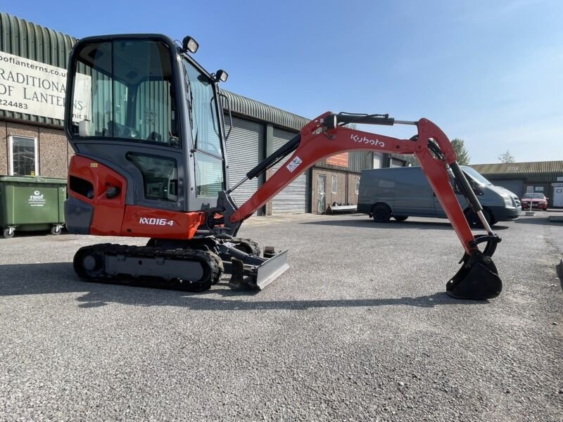 Kubota KX016-4 (2013) – Mini-Pelle 1,6T – 2 971 h – Climatisée & Révisée – Image 5
