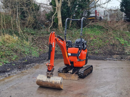 Mini Pelle KUBOTA U10-3 1 Tonne – occasion