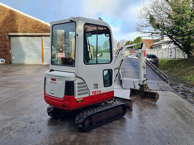 Mini Pelle TAKEUCHI TB016 1.6 Tonne – occasion – Image 9