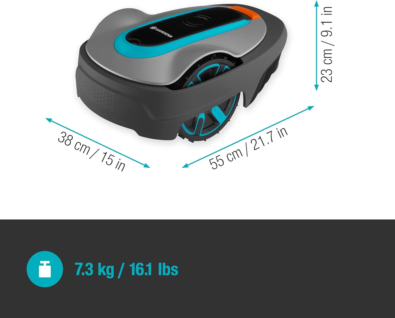 Tondeuse robot GARDENA SILENO City 500 – 1500-26 – Image 2