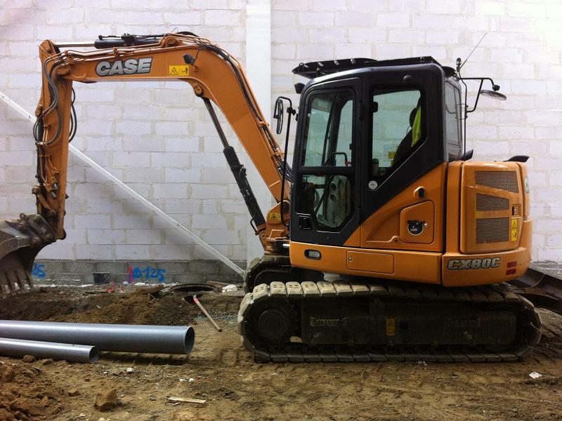 Mini pelle Case CX80C – occasion – Image 2