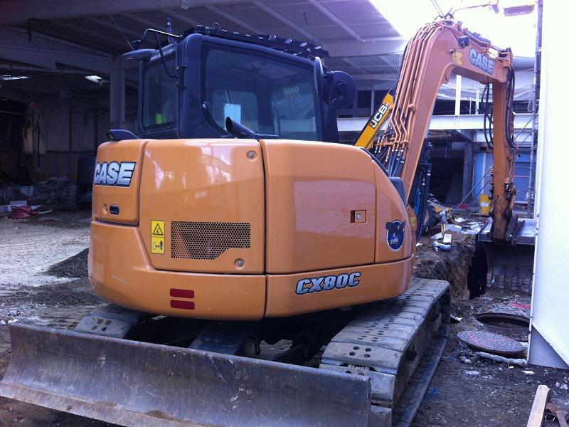 Mini pelle Case CX80C – occasion – Image 4